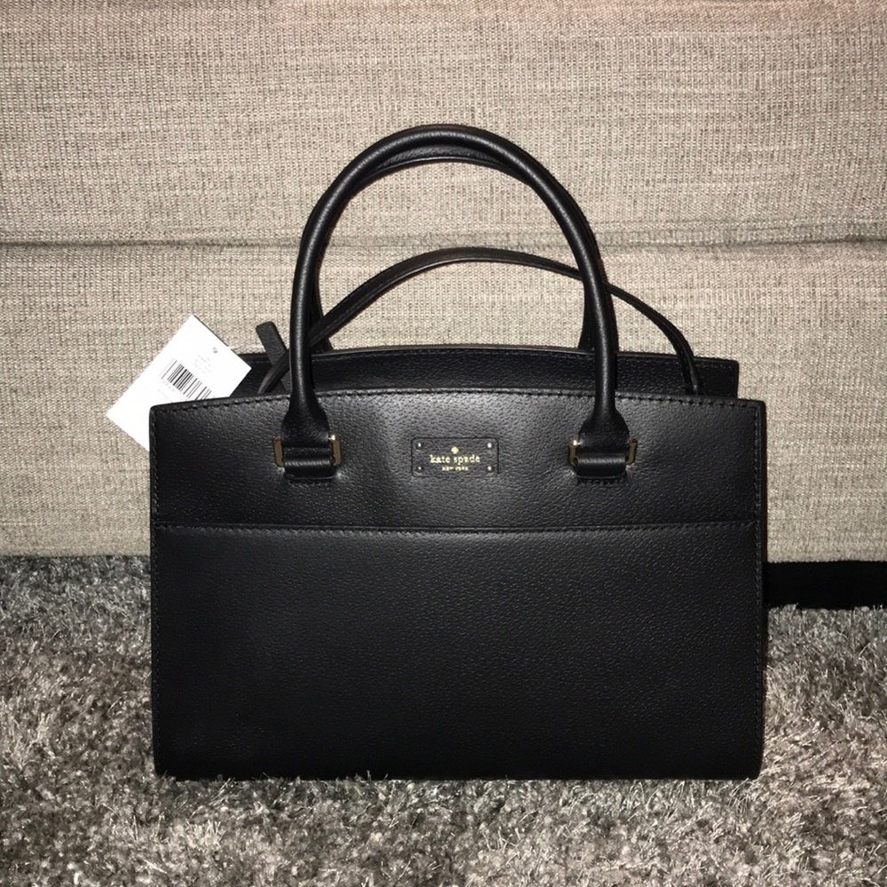 Kate Spade large Caley black purse